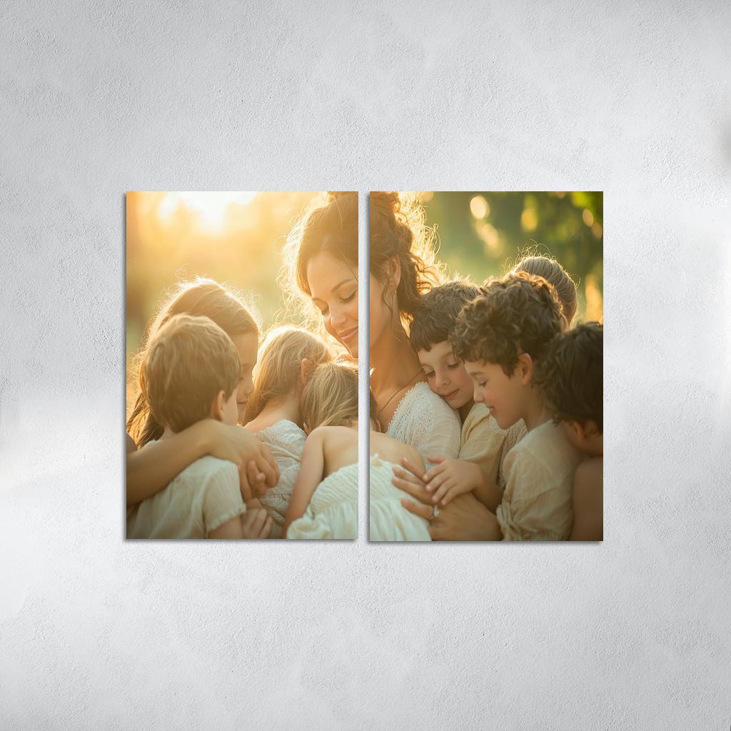 Endless Embrace The Power Of A Mother's Love Modern Paintings Frame