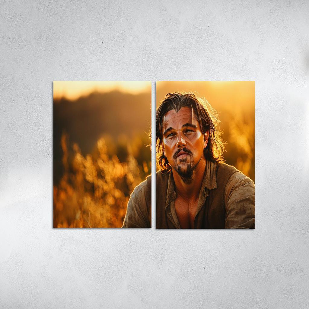Leonardo Dicaprio Chasing Dreams Beyond Titanic Waters Framed Paintings