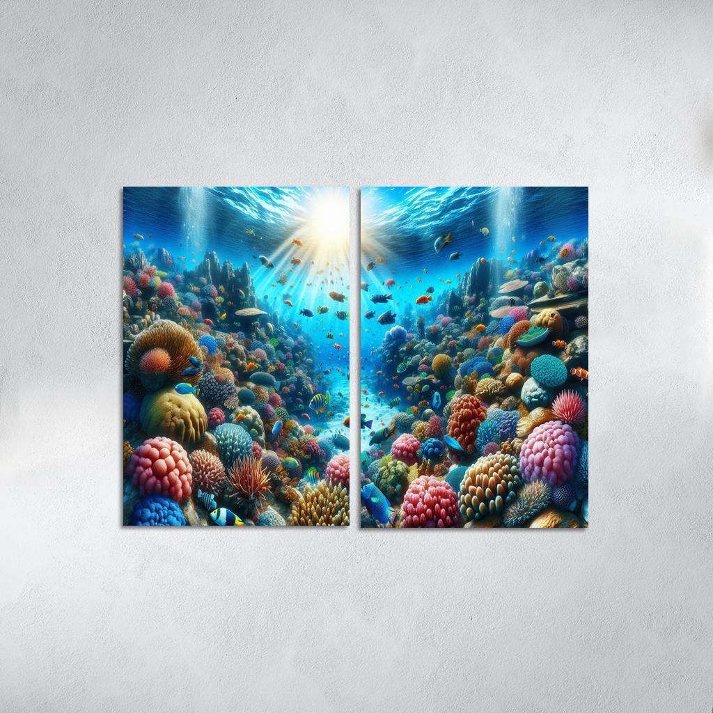 Mystic Waters An Adventure Seekers' Cove Custom Paintings Frame