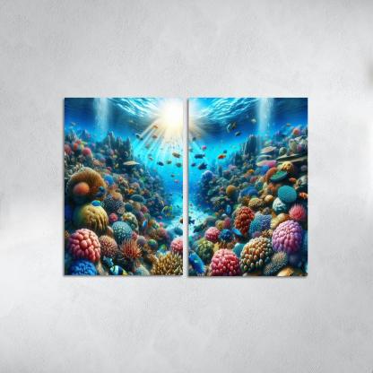 Mystic Waters An Adventure Seekers' Cove Custom Paintings Frame