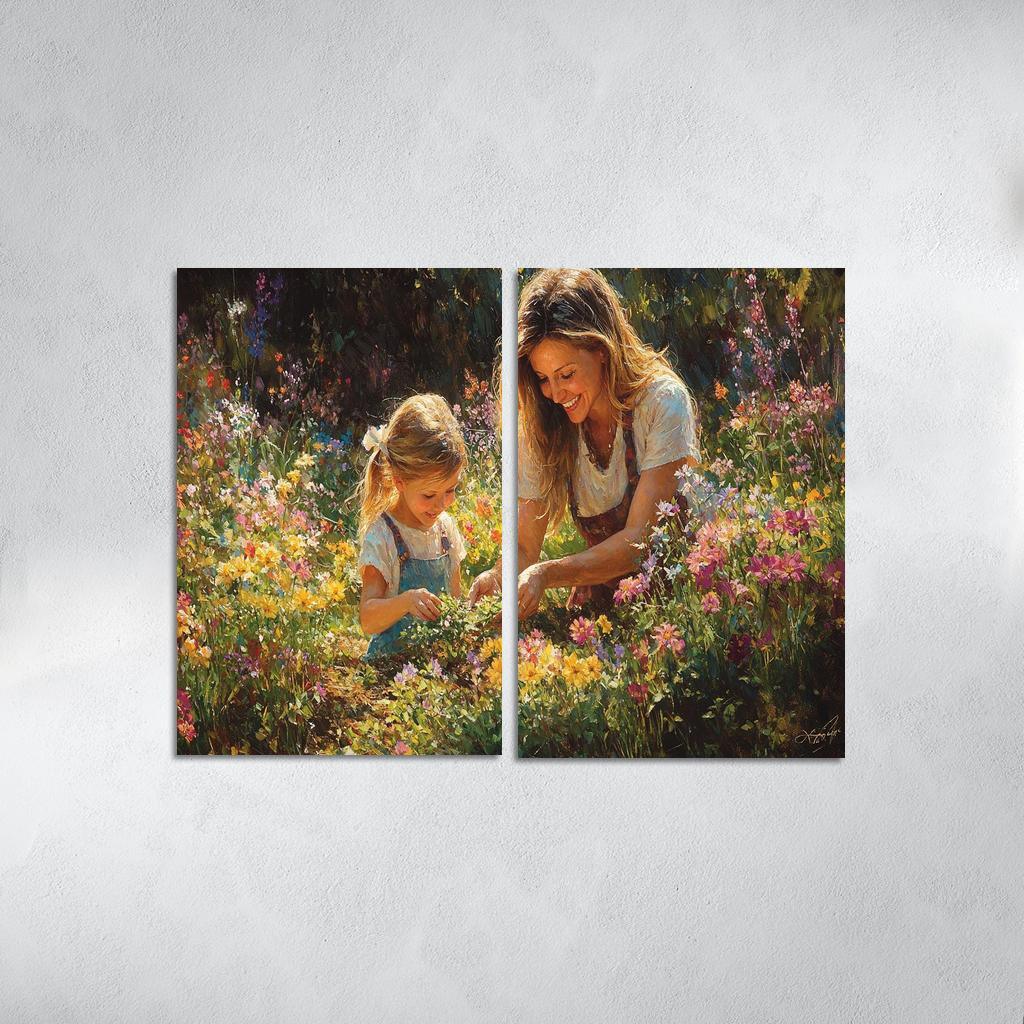 The Garden Of Love Nurtured By A Mother's Hands One-piece Frames