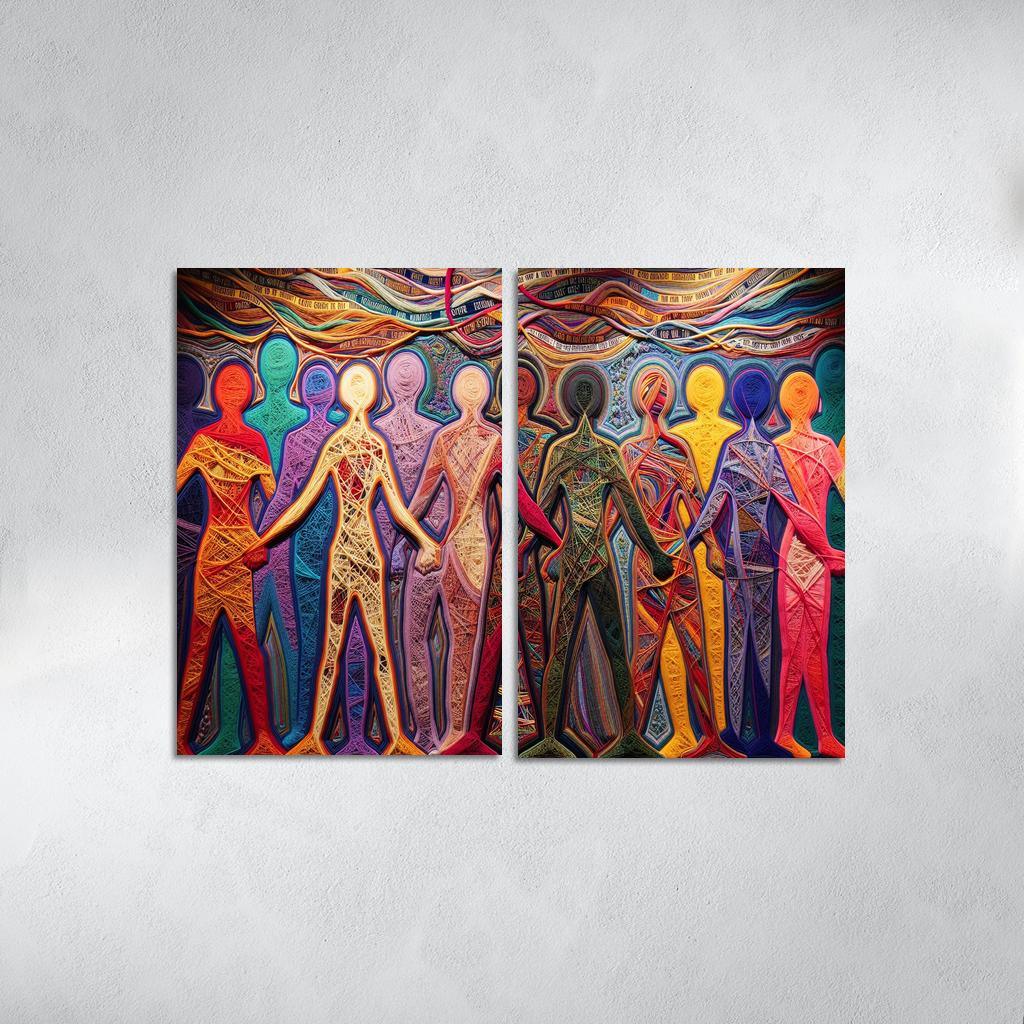 Threads Of Justice The Fabric Of Community Resilience Art Trends