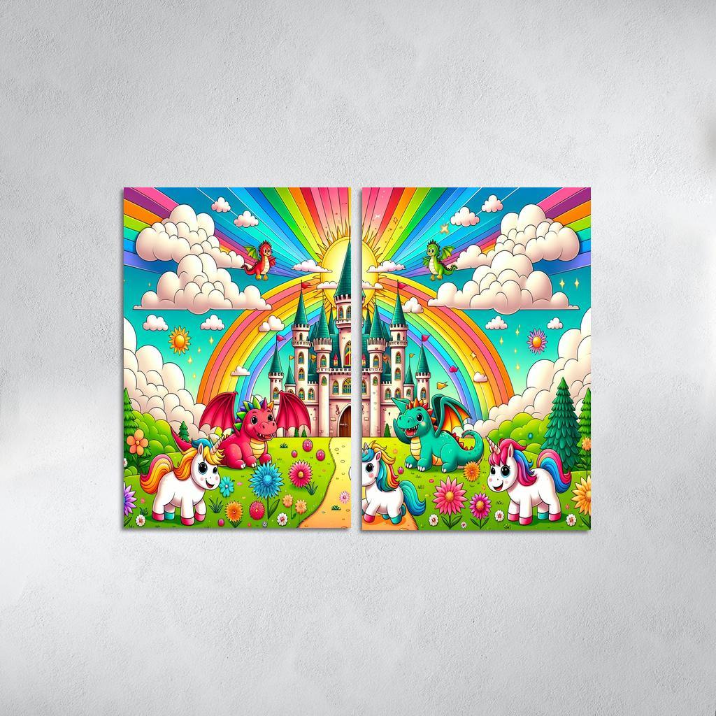 Fantasy Castle Adventure Premium Artwork Frames