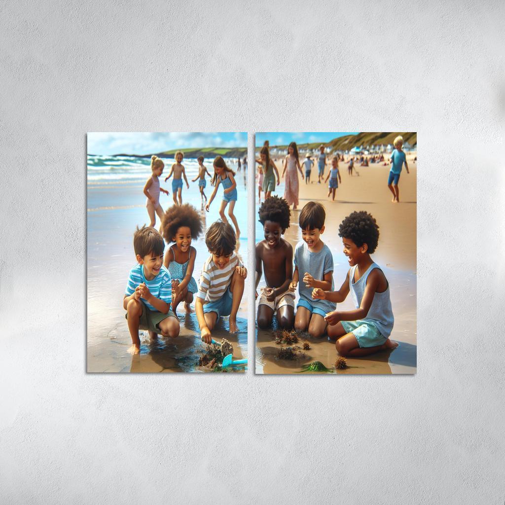 Lagoon Of Wonders Family Adventure Premium Artwork Frames