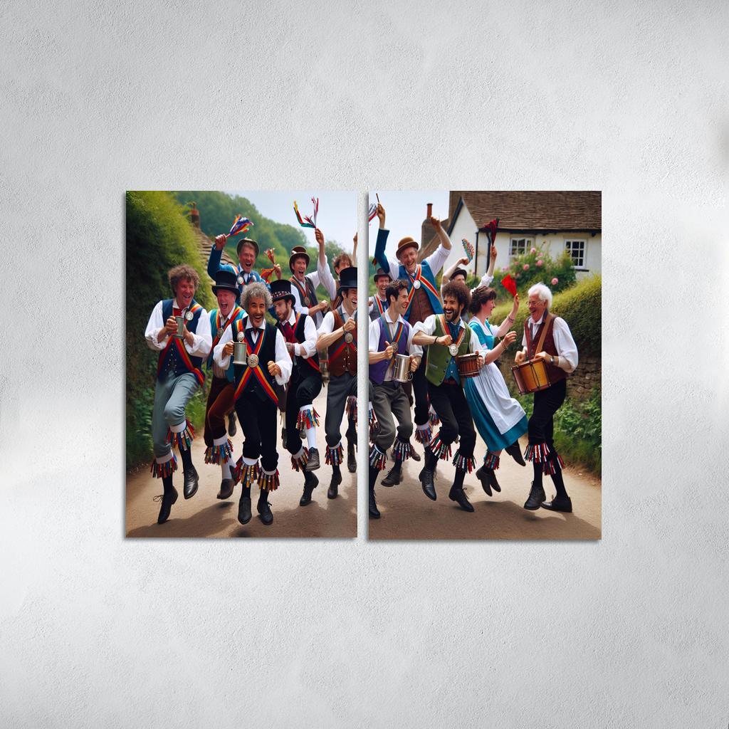Morris Dance The Folk Tradition Of England Modern Paintings Frame
