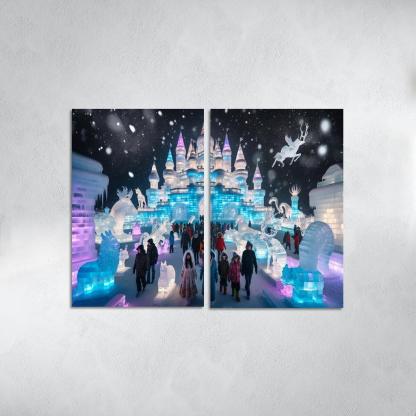 Harbin Ice And Snow Festival - China Framed Paintings