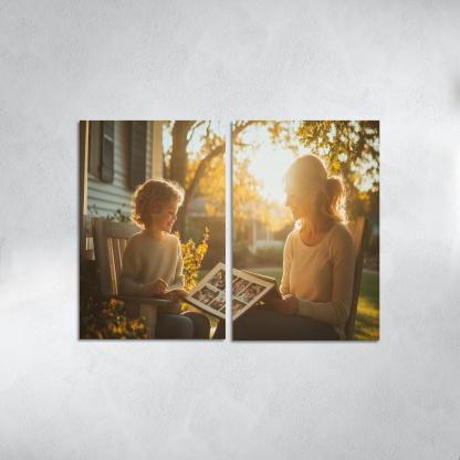 The Embrace Of Time A Mother's Timeless Love One-piece Frames