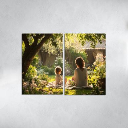 The Web Of Love A Mothers Protective Embrace One-piece Frames
