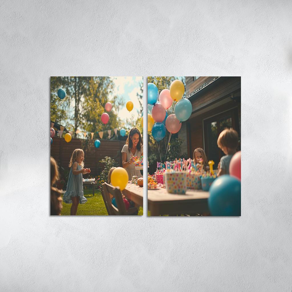 Moments Of Joy A Mothers Celebration Of Life Canvas Paintings Frame