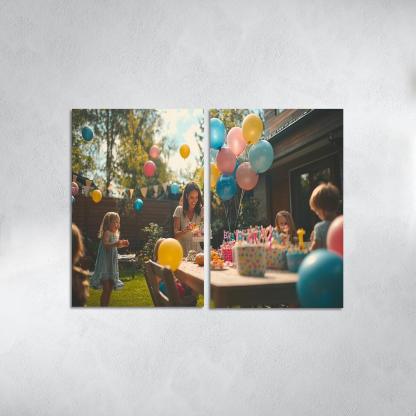Moments Of Joy A Mothers Celebration Of Life Canvas Paintings Frame