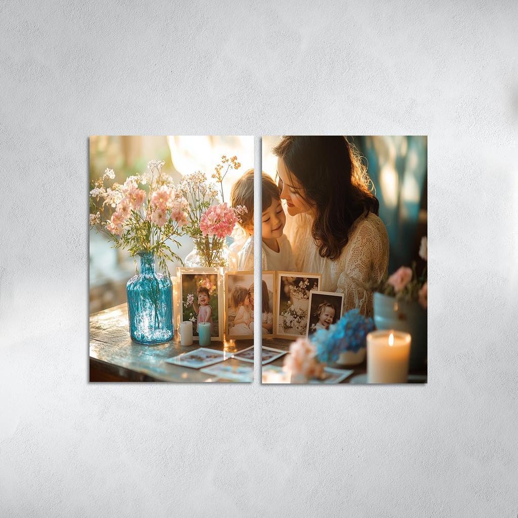 Timeless Love The Journey Of A Mother Canvas Paintings Frame