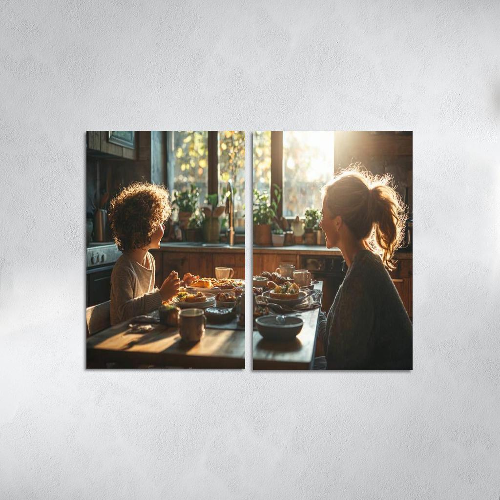 Cherished Conversations The Heart Of Dialogue Custom Paintings Frame