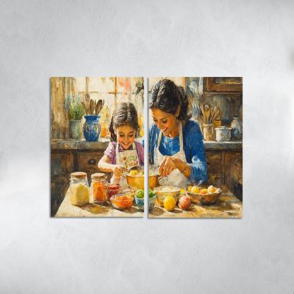Culinary Memories The Recipe Of Love Custom Paintings Frame