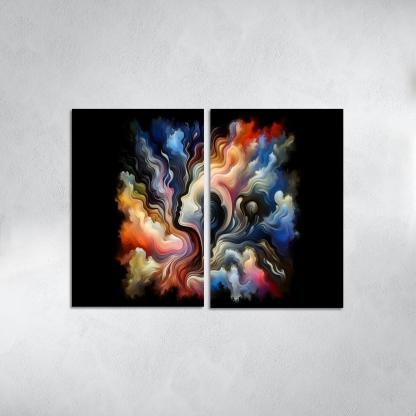 Invisible Illness The Reality Of Mental Health Multi-panel Paintings