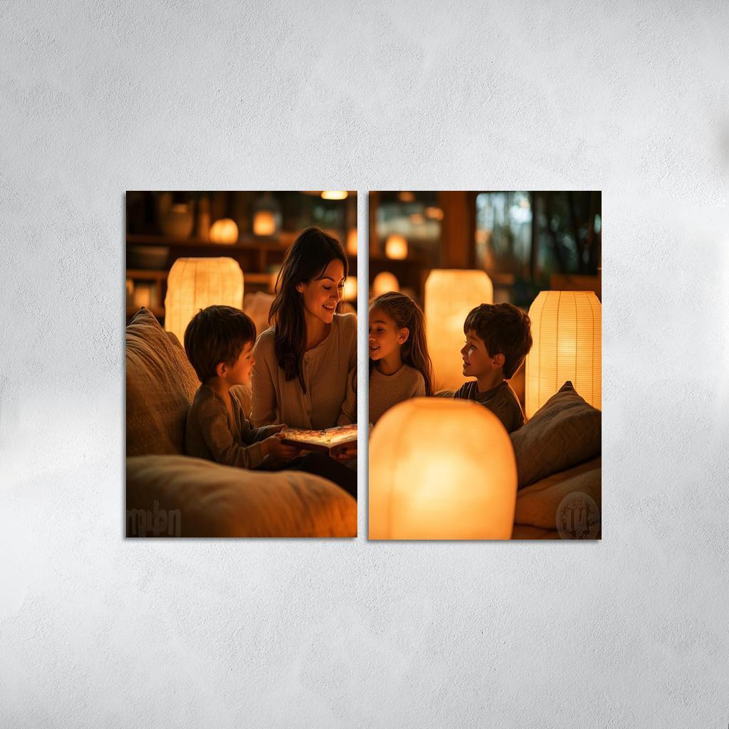 Treasured Stories A Mothers Gift Of Narratives Canvas Paintings Frame