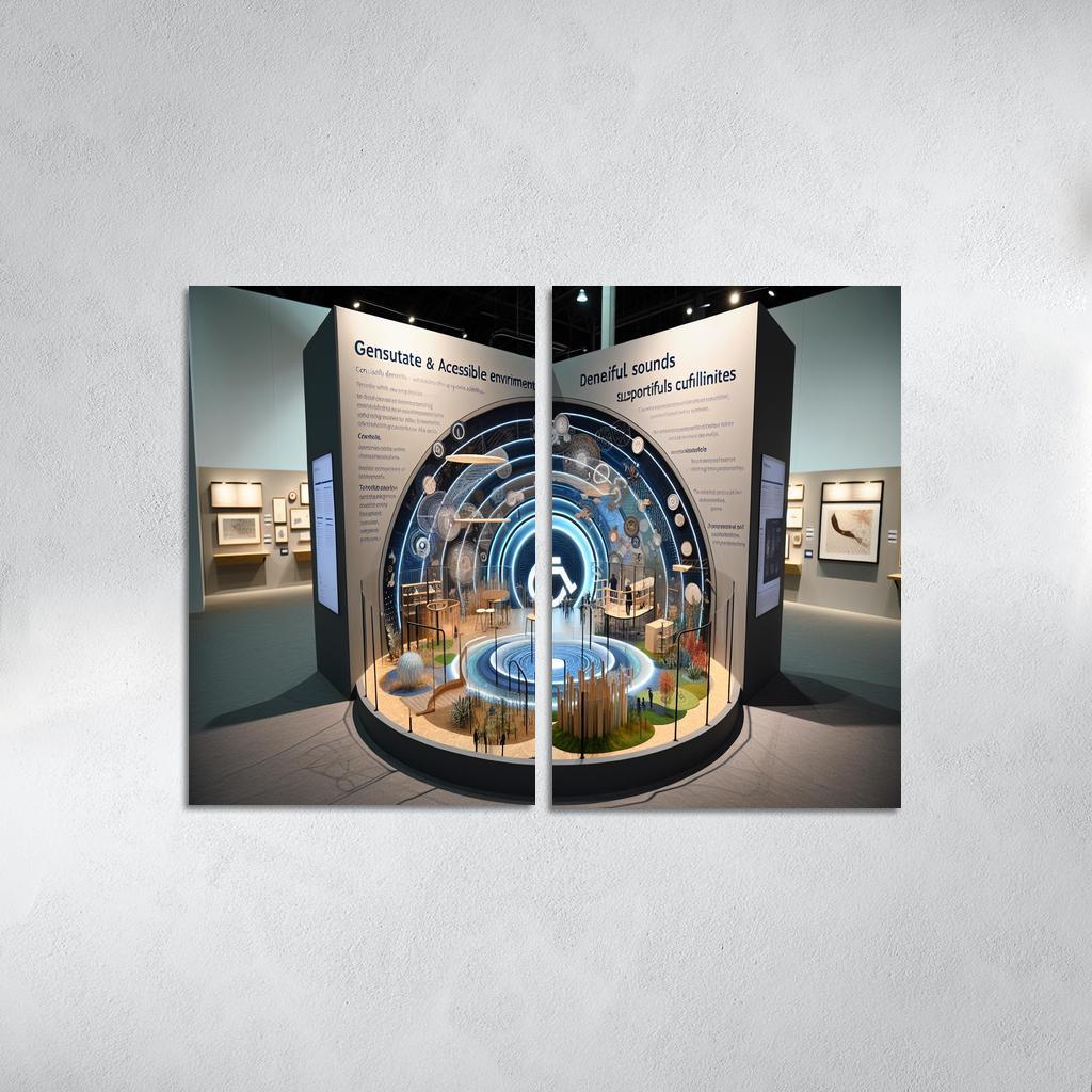 Breaking Barriers Advocacy For Accessibility And Inclusion Multi-panel Paintings