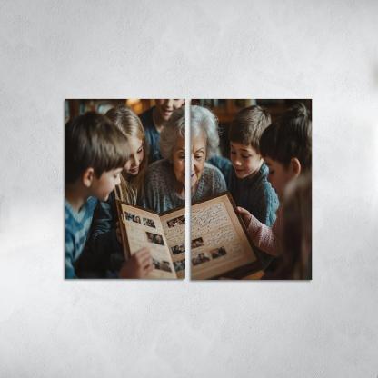 In Her Heart A Mother's Legacy Of Love Modern Paintings Frame