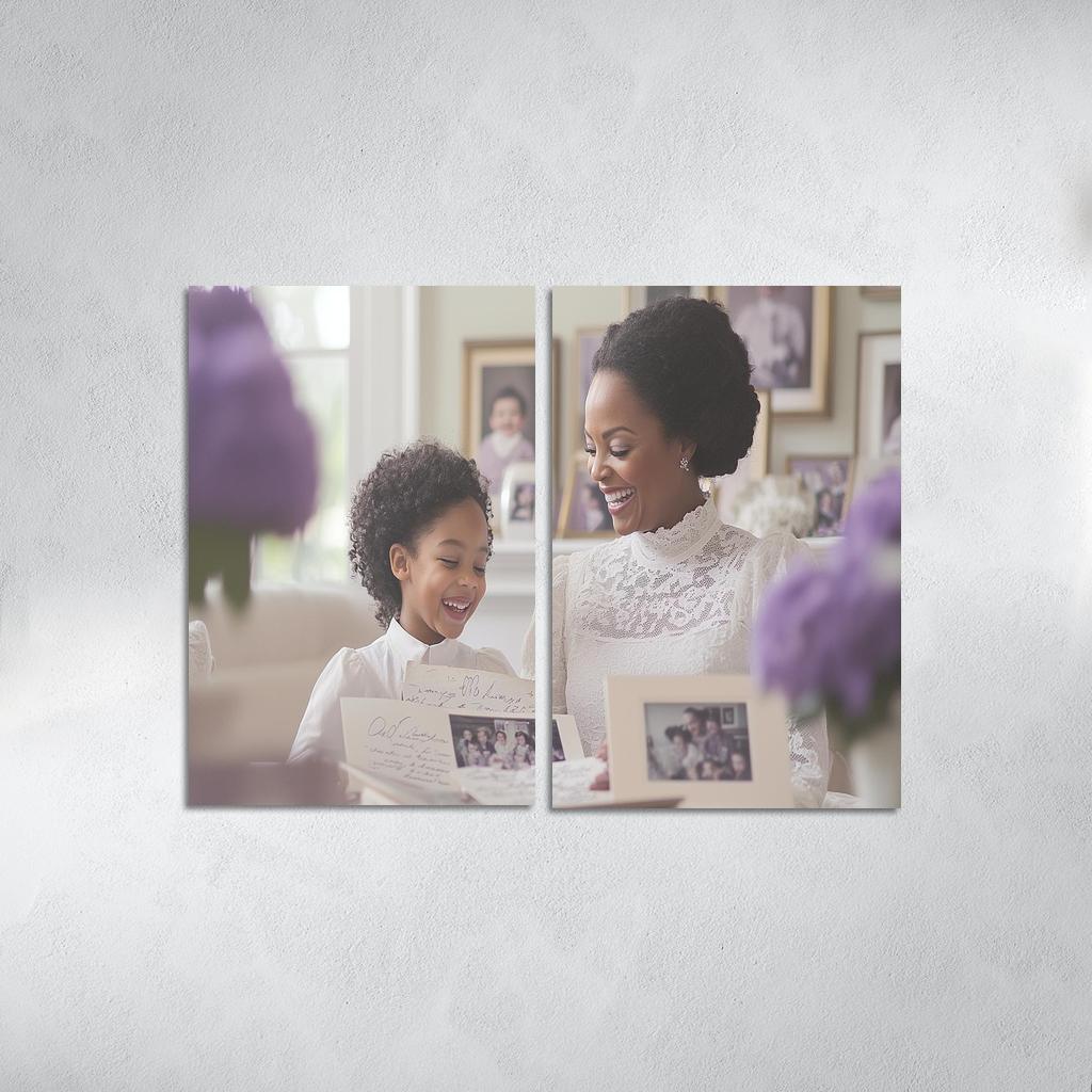 Eternal Reflections A Mother's Legacy Framed Paintings