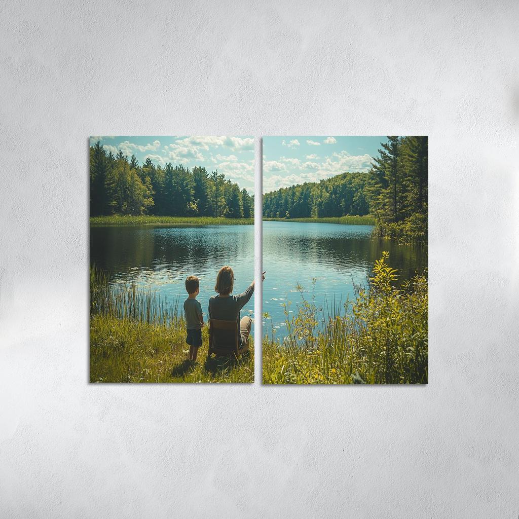 Navigating Life A Mothers Steady Compass Canvas Paintings Frame