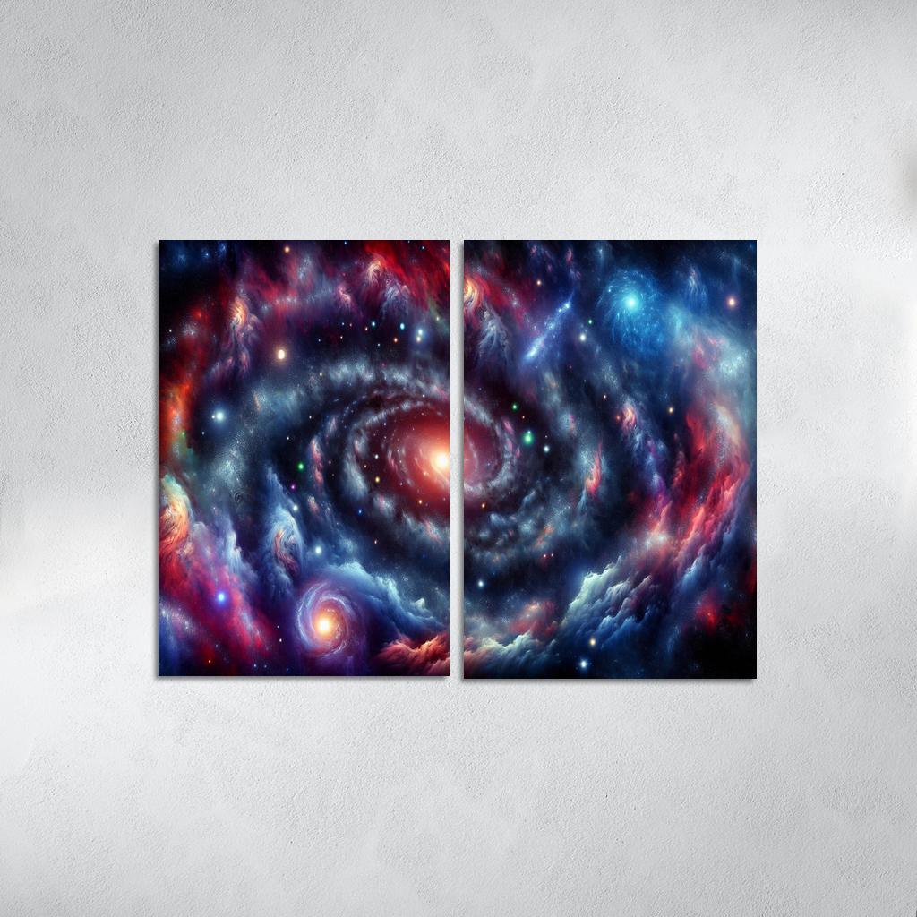 The Enigma Of Dark Energy Abstract Paintings Frame