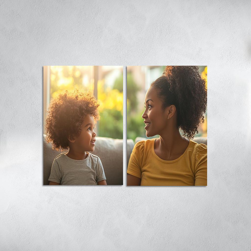 The Strength Of Her Voice A Mothers Empowering Words Canvas Paintings Frame