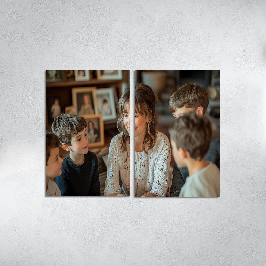 The Wisdom Of Generations Lessons From Mom Custom Paintings Frame