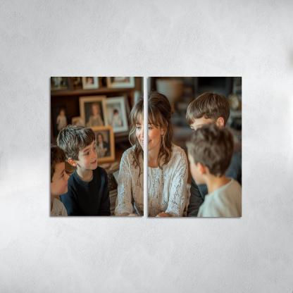 The Wisdom Of Generations Lessons From Mom Custom Paintings Frame