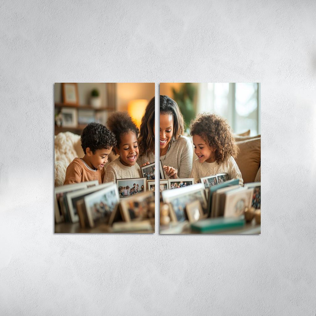 Treasured Memories A Journey Through Time Modern Paintings Frame