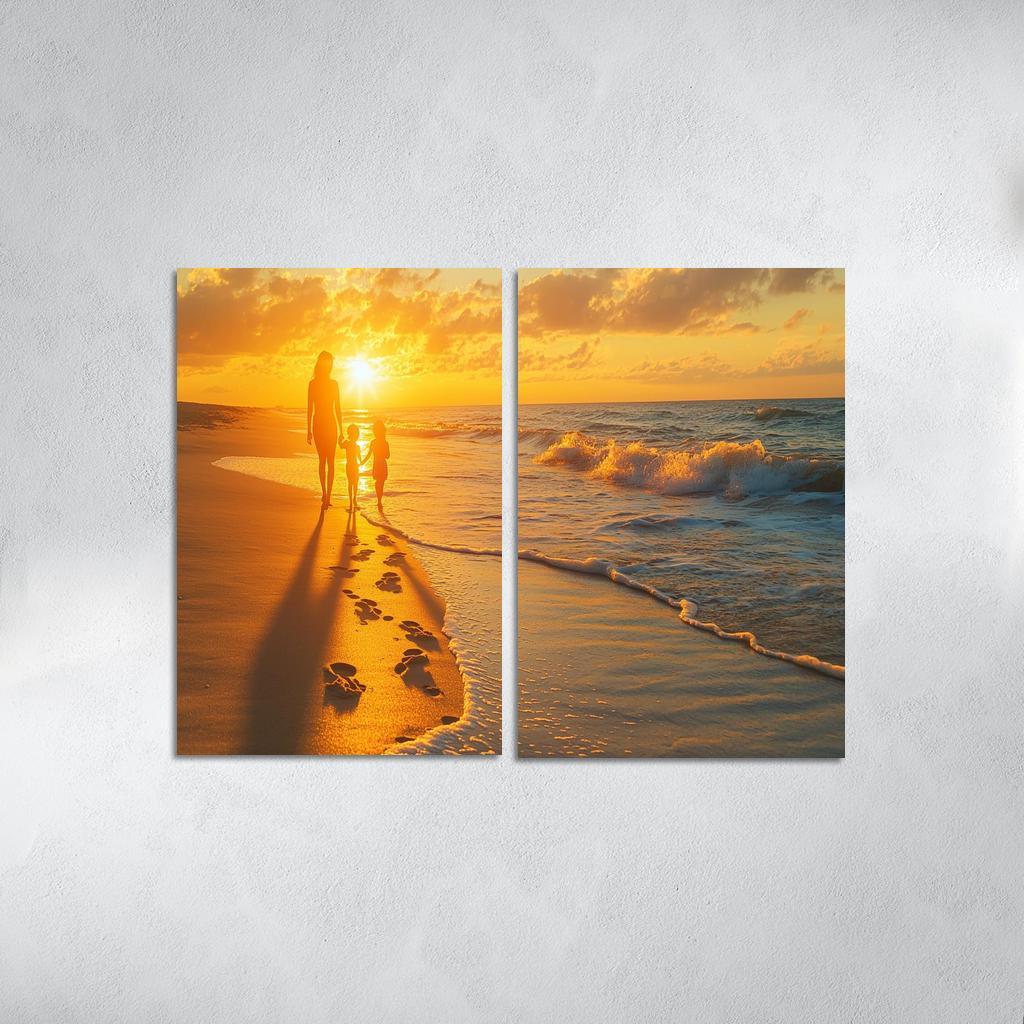Footprints Of Love The Journey Together One-piece Frames