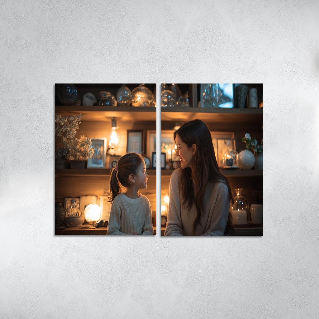 Treasured Heirlooms A Mothers Gifts Canvas Paintings Frame