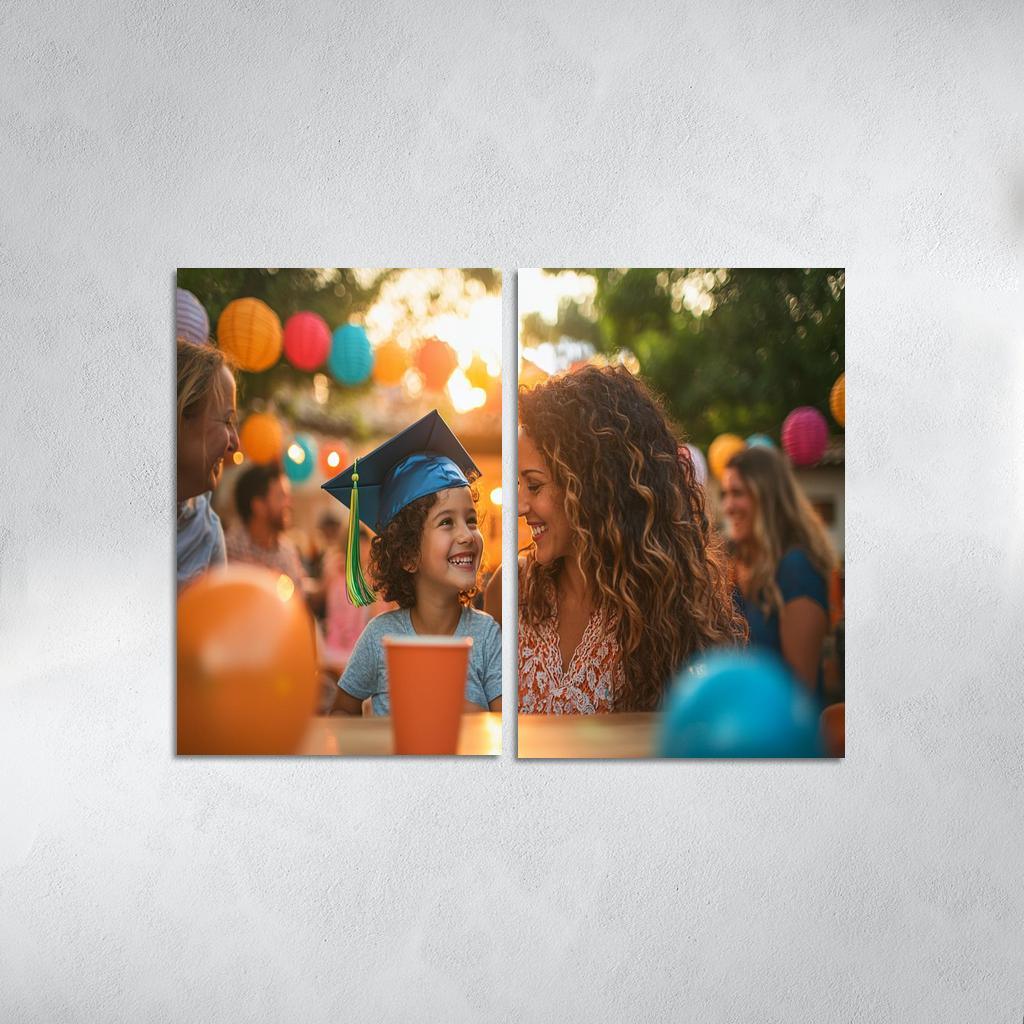 Milestones Of Love Celebrating Growth Together Custom Paintings Frame