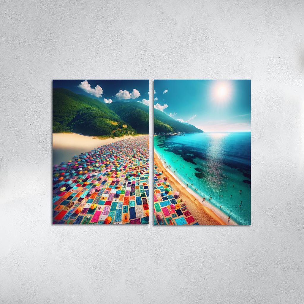 Emerald Isle A Slice Of Paradise Custom Paintings Frame