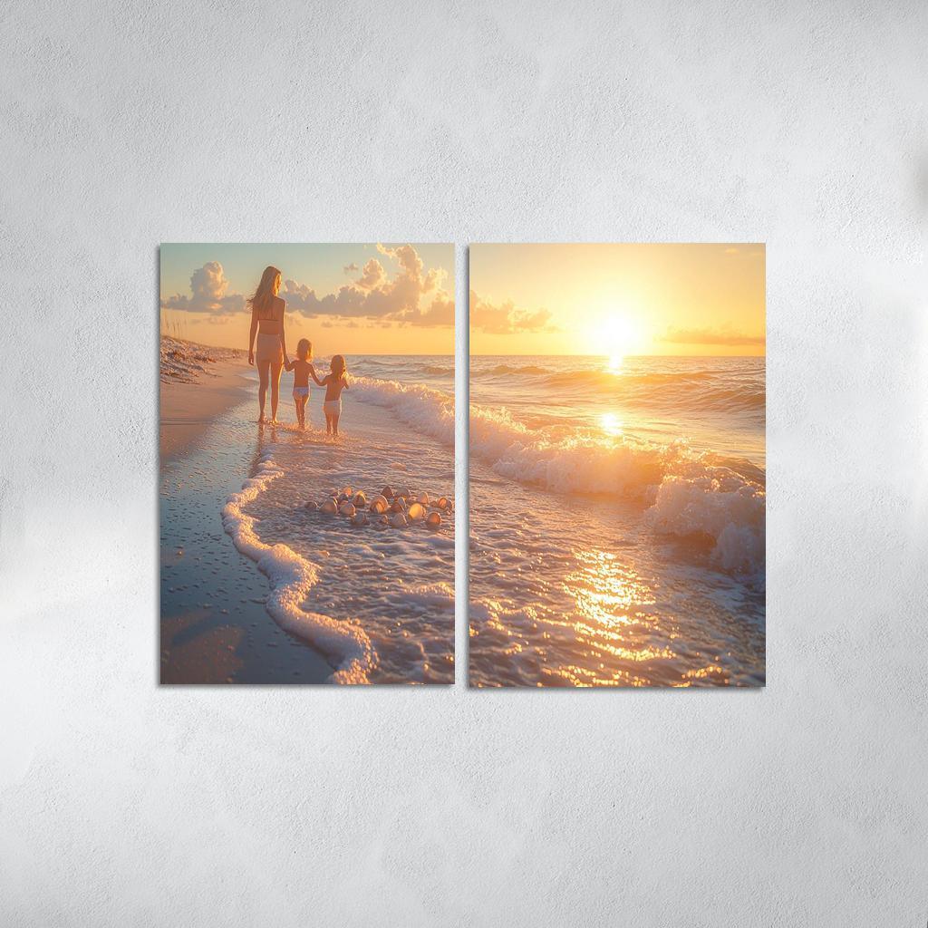 Waves Of Love The Depth Of Motherhood Custom Paintings Frame