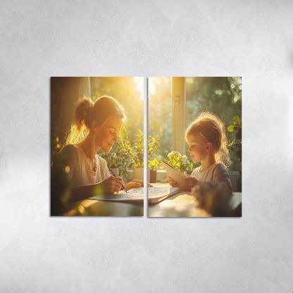 The Language Of Love A Mothers Words Custom Paintings Frame