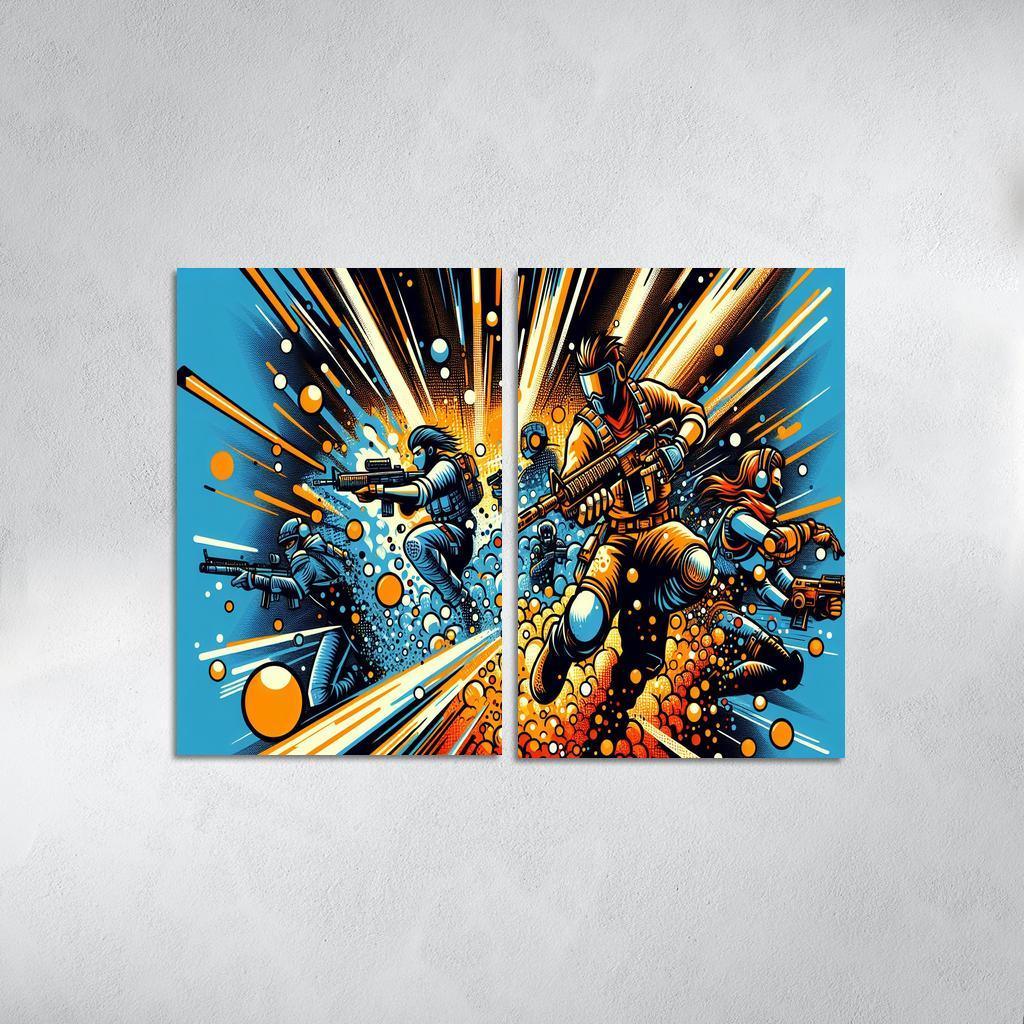 Dragon Ball Universe 2 Piece HD Canvas Wall Art-Original Frame