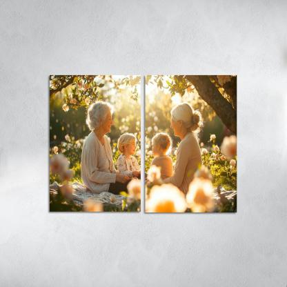 Through Generations The Legacy Of A Mother's Love One-piece Frames