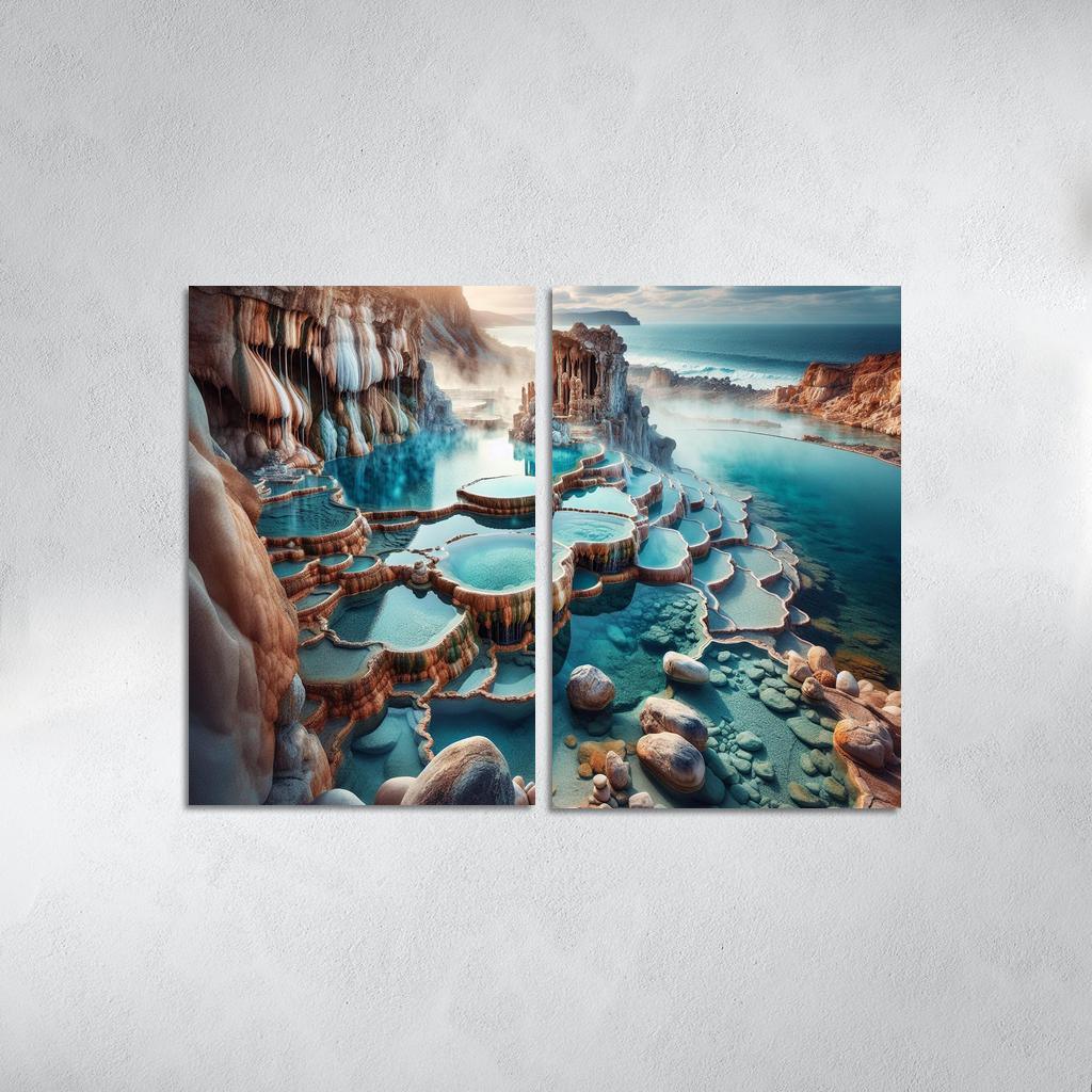 Blue Lagoon Natural Thermal Springs Premium Artwork Frames