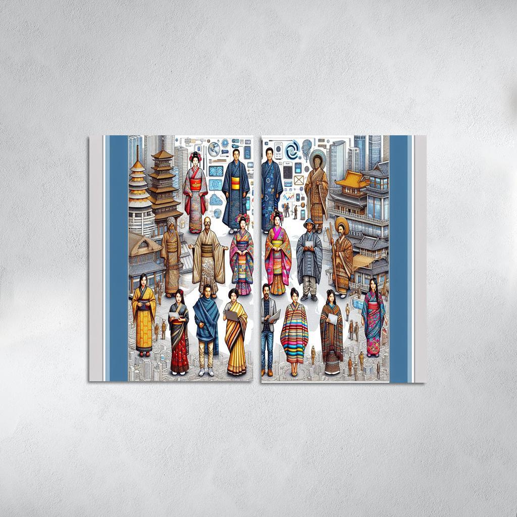 Roots Of Heritage The Value Of Cultural Preservation Custom Paintings Frame