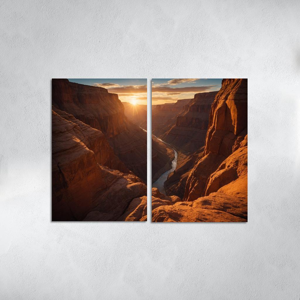 The Enigmatic Canyons Of Sunset Shadows Art Trends