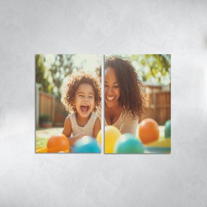 Echoes Of Laughter Celebrating Joy Custom Paintings Frame