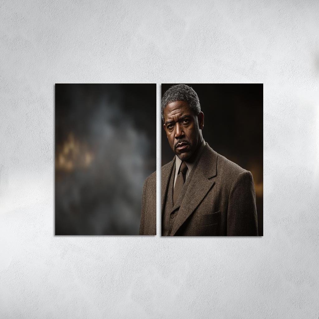 Denzel Washington The Voice Of A Leading Man Framed Paintings