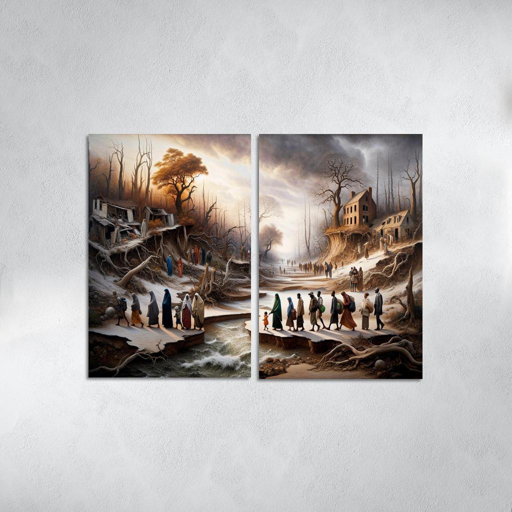 Climate Refugees The Human Face Of Environmental Displacement Art Trends