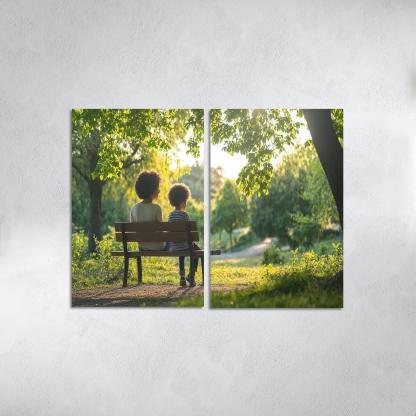 Embracing Change A Mothers Strength In Transition Canvas Paintings Frame