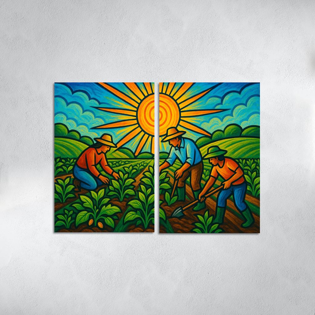 Seeds Of Change Art Advocating Sustainable Agriculture Premium Artwork Frames