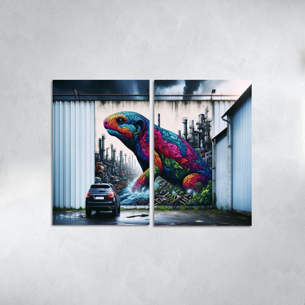 Whispers Of Nature The Cry Of Endangered Species Custom Paintings Frame