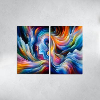 Chroma Of Emotions Premium Artwork Frames