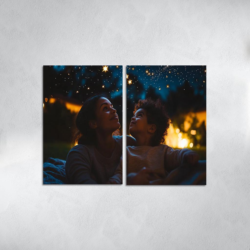 The Stars Of Our Story A Mothers Influence Custom Paintings Frame