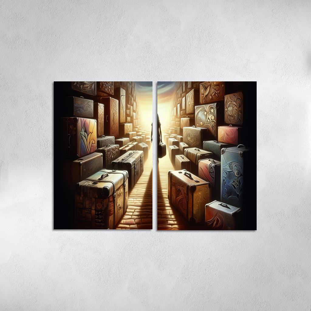 Voices Of Resilience The Refugee Experience Multi-panel Paintings