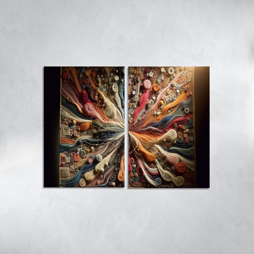 Tapestry Of Thoughts Premium Artwork Frames