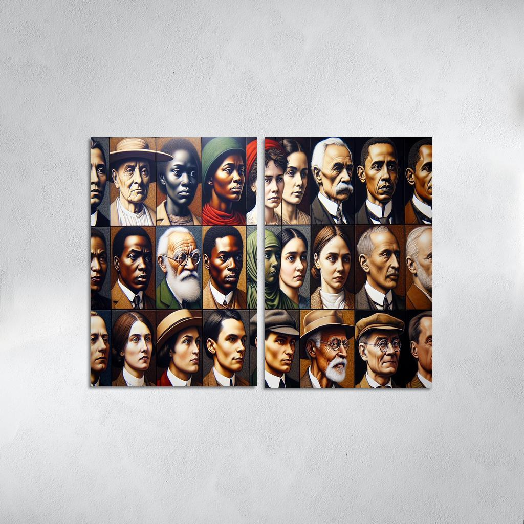 Reimagining Freedom Art And Social Justice Custom Paintings Frame